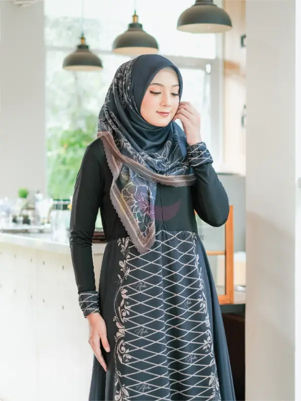 Gamis Afida Elegant Dark Series I (3)