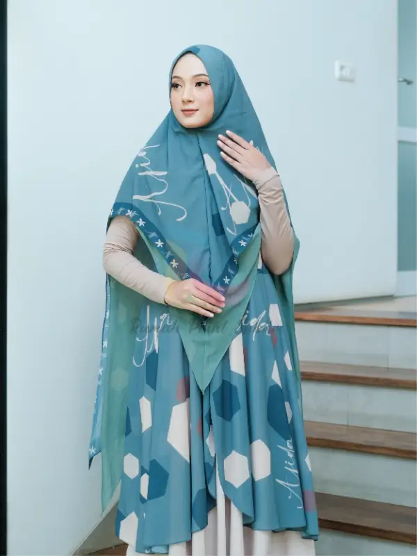 Gamis Afida Green Series I (2)